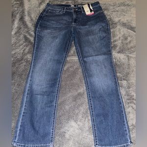 NWT Lee Riders Midrise Straight Jeans Size 12P